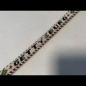 Souvenir Indian Beaded Belt, size 24, “Gettysburg”